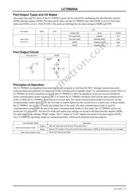 LC709004AMJ-AH Datasheet Page 7