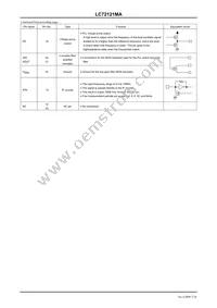 LC72121MA-AH Datasheet Page 7