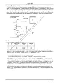 LC72121MA-AH Datasheet Page 20