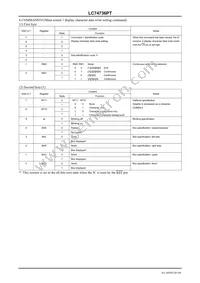 LC74736PT-E Datasheet Page 20