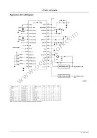 LC74761M-9006-E Datasheet Page 20