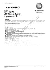 LC749402BG-TLM-H Datasheet Cover