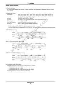 LC75056PE-H Datasheet Page 16