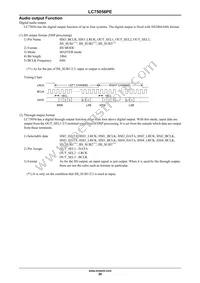 LC75056PE-H Datasheet Page 20