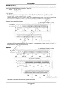 LC75056PE-H Datasheet Page 21