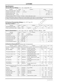 LC75106V-TLM-H Datasheet Page 2