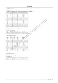 LC75343M-TLM-E Datasheet Page 12