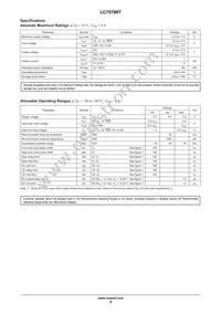 LC75700TS-TLM-E Datasheet Page 2