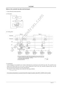LC75700TS-TLM-E Datasheet Page 14