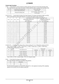 LC75805PEH-3H Datasheet Page 16