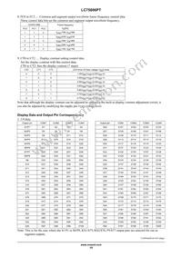 LC75806PT-H Datasheet Page 15