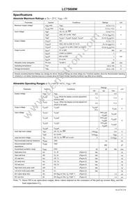 LC75808W-E Datasheet Page 2