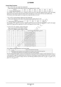 LC75808W-SH-E Datasheet Page 14