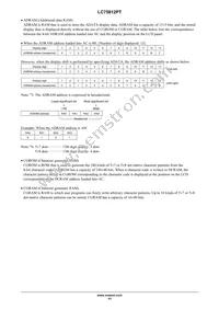 LC75812PT-8565-H Datasheet Page 11