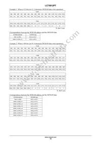 LC75812PT-8565-H Datasheet Page 19