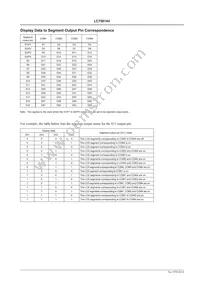LC75814V-MPB-E Datasheet Page 8