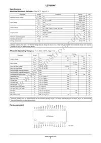 LC75814V-TLM-E Datasheet Page 2