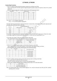 LC75832E-E Datasheet Page 15