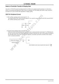 LC75832W-TBM-E Datasheet Page 20
