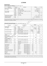 LC75836W-TBM-E Datasheet Page 2