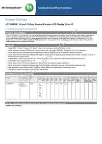 LC75839PW-H Datasheet Cover