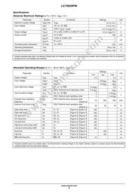 LC75839PWS-H Datasheet Page 2