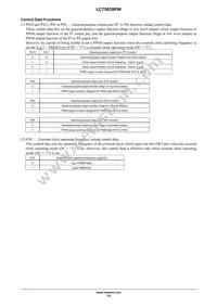 LC75839PWS-H Datasheet Page 13