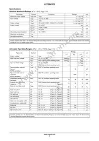 LC75841PE-H Datasheet Page 2