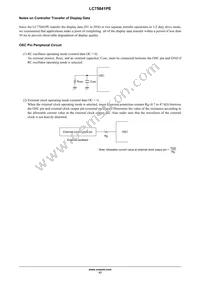 LC75841PE-H Datasheet Page 17