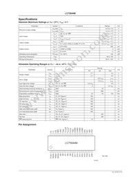 LC75844M-E Datasheet Page 2