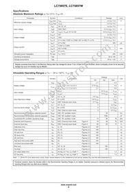 LC75857W-E Datasheet Page 2