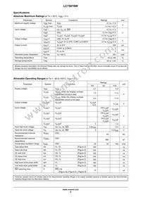 LC75878W-E Datasheet Page 2