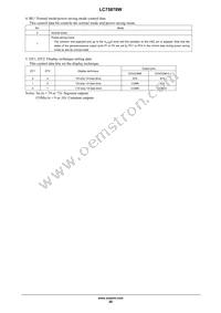 LC75878W-E Datasheet Page 20