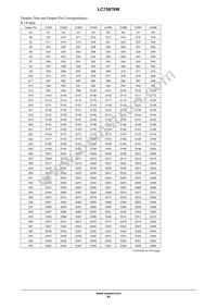 LC75878W-E Datasheet Page 21