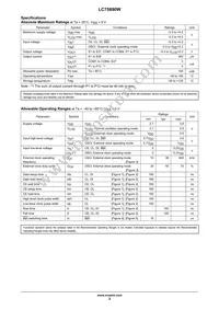 LC75890W-2H Datasheet Page 2
