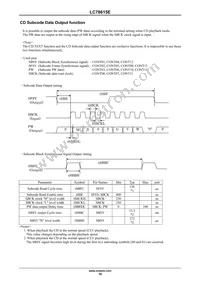 LC78615E-01US-H Datasheet Page 16