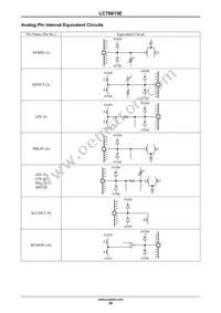 LC78615E-01US-H Datasheet Page 20