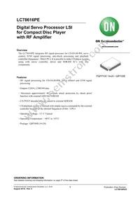 LC78616PE-6D02-H Datasheet Cover