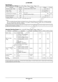 LC78616PE-6D02-H Datasheet Page 3