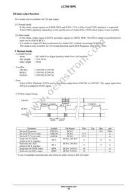 LC78616PE-6D02-H Datasheet Page 14