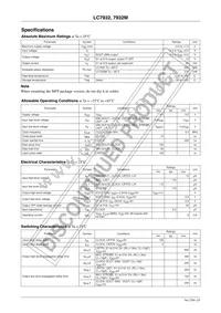 LC7932M-TRM-E Datasheet Page 2