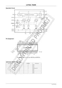 LC7932M-TRM-E Datasheet Page 3