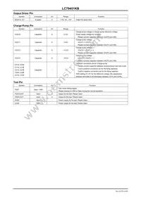 LC79451KB-X2T Datasheet Page 4