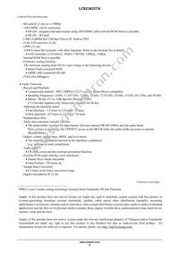 LC823433TAK-2H Datasheet Page 2