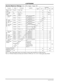 LC87F0A08AU-EB-TLM-H Datasheet Page 10