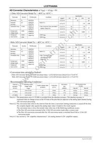 LC87F0A08AU-EB-TLM-H Datasheet Page 14