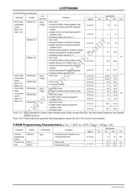 LC87F0A08AU-EB-TLM-H Datasheet Page 19
