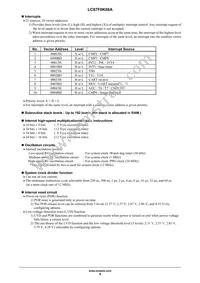 LC87F0K08AUDA-E Datasheet Page 4