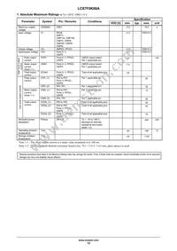 LC87F0K08AUDA-E Datasheet Page 12