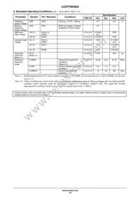 LC87F0K08AUDA-E Datasheet Page 13